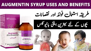 Augmentin Syrup Uses in Children  How to use CoAmoxiclav  Augmentin Syrup 156  DS  BD [upl. by Atimad]