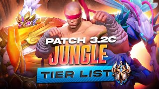 WILD RIFT BEST JUNGLE SOLO QUEUE TIERLIST  Patch 32c [upl. by Assetak]