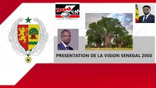 PRESENTATION REFERENTIEL VISION 2050 EN DIRECT SUR SUD FM SUITE ET FIN [upl. by Suoiradal]