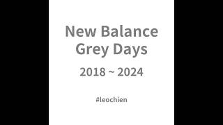 New Balance Grey Days Look Back 2018  2024 shorts leochien newbalance [upl. by Weixel]