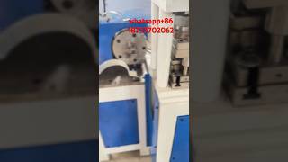 Flat iron rolling machine rolling machine photovoltaic hoop forming machine [upl. by Edie]