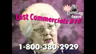 Lost Commercials 18  Bizarre Ads Youd See on the Family Channel 1998 [upl. by Nnahaid947]