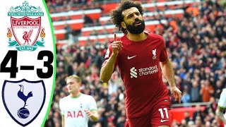 Liverpool vs Tottenham 43  Goals and Highlights 30042023 🤯 CRAZY MATCH [upl. by Ayifa667]