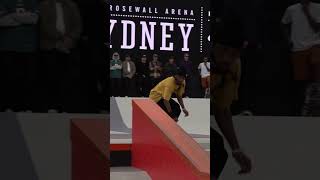 Dominick Walker Kickflip Noseslide Bigspin  SLS Sydney Best Trick Jam [upl. by Rici]