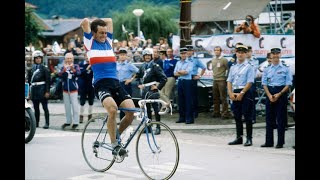 Championnats du monde de cyclisme sur route 1980 à Sallanches DERNIER TOUR [upl. by Vullo]