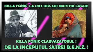 KILLA FONIC ia dat DISS lui Martha Logue pe melodia Vocile impreuna cu Satra BENZ TopTrap News [upl. by Laven]