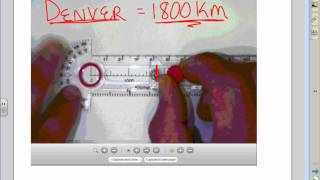 Triangulating an Earthquake Epicenter Adjusting Compass to Map Scale [upl. by Howlan764]