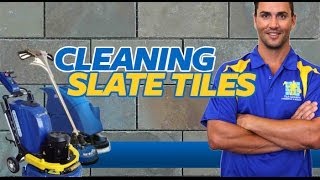 HOW TO CLEAN SLATE TILES [upl. by Vite257]