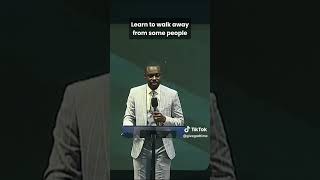 Learn to walk away from some people apostlegracelubega phaneroo inspiration motivation [upl. by Atteuqcaj]