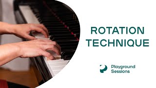 Rotation Technique on the piano explained  Playground Sessions [upl. by Erialb922]