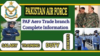 paf aero trade branch information paf branches Ayeshaforcesacademy [upl. by Accber]