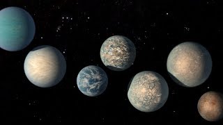 Hubble Observes Atmospheres of TRAPPIST1 Exoplanets in the Habitable Zone [upl. by Dorene]