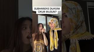 Subhaneke duasını okur musunuz [upl. by Oni]