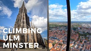 Climbing The Worlds Tallest Church  Must Visit Germany [upl. by Sanfred]