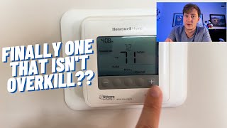 A Simple Option  Honeywell T4 Pro Programmable Thermostat [upl. by Yettie]