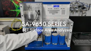 The NEW SA9650 Series BET Surface Area Analyzers  HORIBA [upl. by Rosse723]