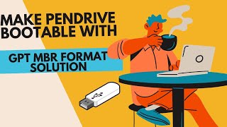 Make pendrive Bootable with GPT MBR format solution [upl. by Sumahs]