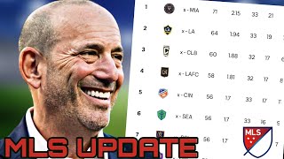 MLS Cup Playoff Race Heating Up  QampA  Award Battles  MLS Update [upl. by Nneb]