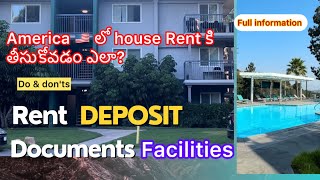 How to Rent a house in USA 🇺🇸apartment rentlisting websites amp documents required [upl. by Faruq]