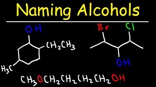 Naming Alcohols  IUPAC Nomenclature [upl. by Anica]