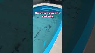 Como limpar piscina verde Veja a descrição 👇🏻 viralshort piscinas piscinaverde piscinasuja [upl. by Enirhtak]