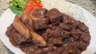 Jamaican style stew peas with beef [upl. by Imiaj]