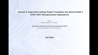 Lecture 2 Importing existing Project Templates [upl. by Zelten795]