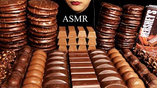 ASMR CHOCOLATE DESSERTSKITKAT MILKA CHOCO MONCHER SILKA AIRLIGHT チョコレート·デザートMUKBANG [upl. by Delcine]