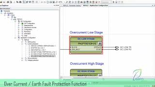 ABB REF615 Overcurrent and Earth fault protection function setting  configuration and testing [upl. by Obelia]