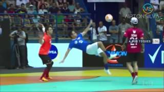 REIS DO DRIBLE  RESUMEN  FALCAO VS SEAN GARNIER  REYES DEL REGATE [upl. by Lainahtan]