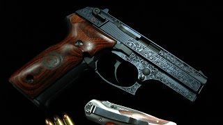 Engraving【BERETTA COUGAR F M8000】 [upl. by Origra]