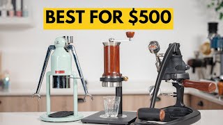 MANUAL ESPRESSO MACHINES 500 limit Cafelat Robot vs Aram vs Flair 58 [upl. by Ekalb]