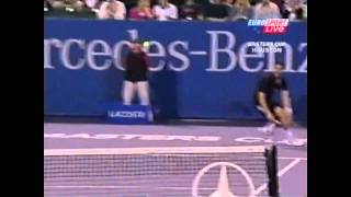 Safin vs Henman Masters Cup 04 HLs [upl. by Letsirk]