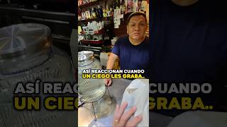 Así Reaccionan cuando un Ciego les Graba y no lo saben [upl. by Akissej]