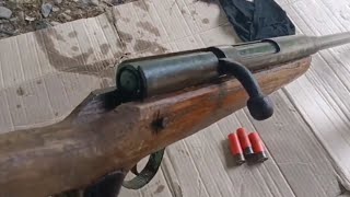 How To Clean Homemade Shotgun Barrel With A Bore Snake  How To Use A Boresnake [upl. by Hollington]