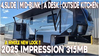 2025 Impression 315MB Mid Bunk Fifth Wheel by Forestriver RVs at Couchs RV Nation a RV Wholesaler [upl. by Sirtimid]