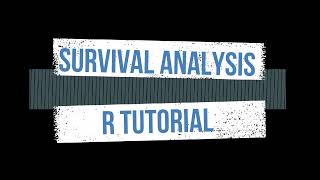 Survival Analysis using R  Tutorial for beginners [upl. by Nahbois]