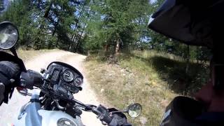 Pian delle Stelle Bardonecchia  Enduro on GS [upl. by Malliw222]