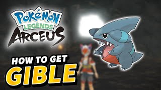 How to get GIBLE Location  Pokemon Legends Arceus [upl. by Laurent]