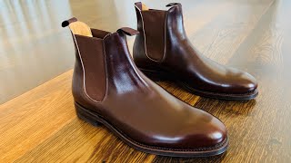 Meermin Chelsea Boots  101050  DARK BROWN CALF  E [upl. by Bevan479]