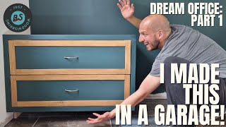 DIY Drawer Cabinet Journey to a home office [upl. by Paulette]