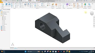 Autodesk Inventor 2024 Guide Bracket [upl. by Cirad374]