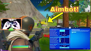 “SICKO MODE” But It’s Aimbot on Linear with Handcam  Best Controller Settings for PS4PCXBOX [upl. by Aiet]