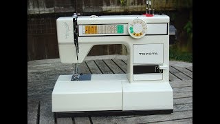 Toyota 2440 sewing machine [upl. by Osnofedli]