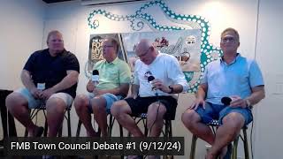 FMB Town Council Debate 1 91224 [upl. by Sullivan]