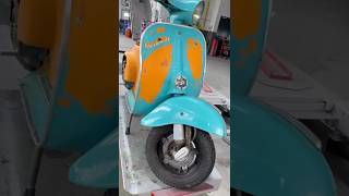 🍊Uncovering Original Paint Arancio vespa [upl. by Flaherty]