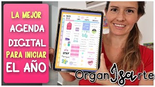 La MEJOR Agenda Digital para iniciar el año 2025  Planificador iPad PASTEL PLANNER en ESPAÑOL [upl. by Haidabez]