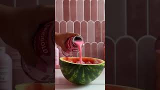 Let’s make a Dew Dropsinspired hwachae a Korean punch 🍉🍓 [upl. by Osman]