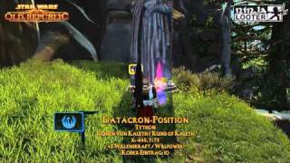 SWTOR  DatacronGuide Tython  KalethRuinen  DatacronPosition auf Ninjalooterde [upl. by Nevets]