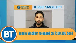 Jussie Smollett released on 100000 bond [upl. by Analart]